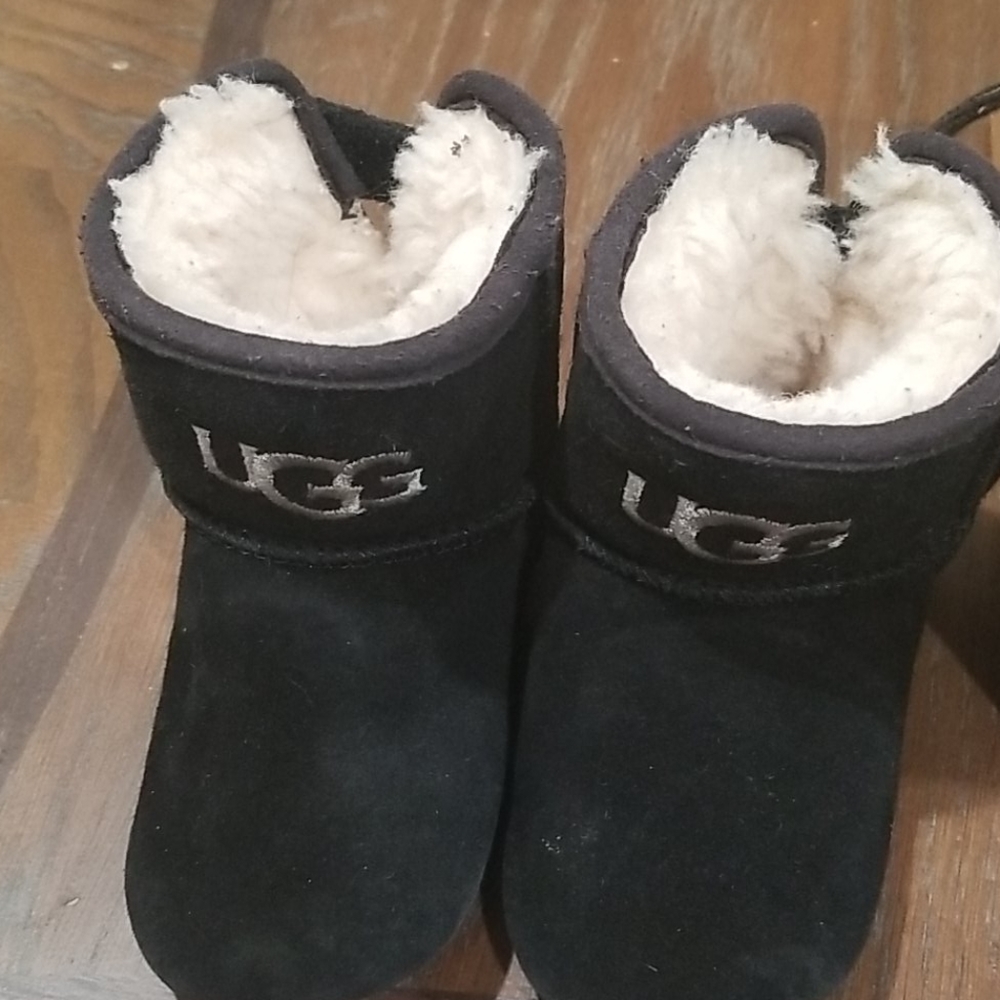 UGG Infant Jesse I Boots Black Size 4/5